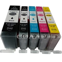 5x compatible pgi 280 cli 281 ink cartridge for canon tr7520 tr8520 ts6120 ts8120 ts9120 printer with chip