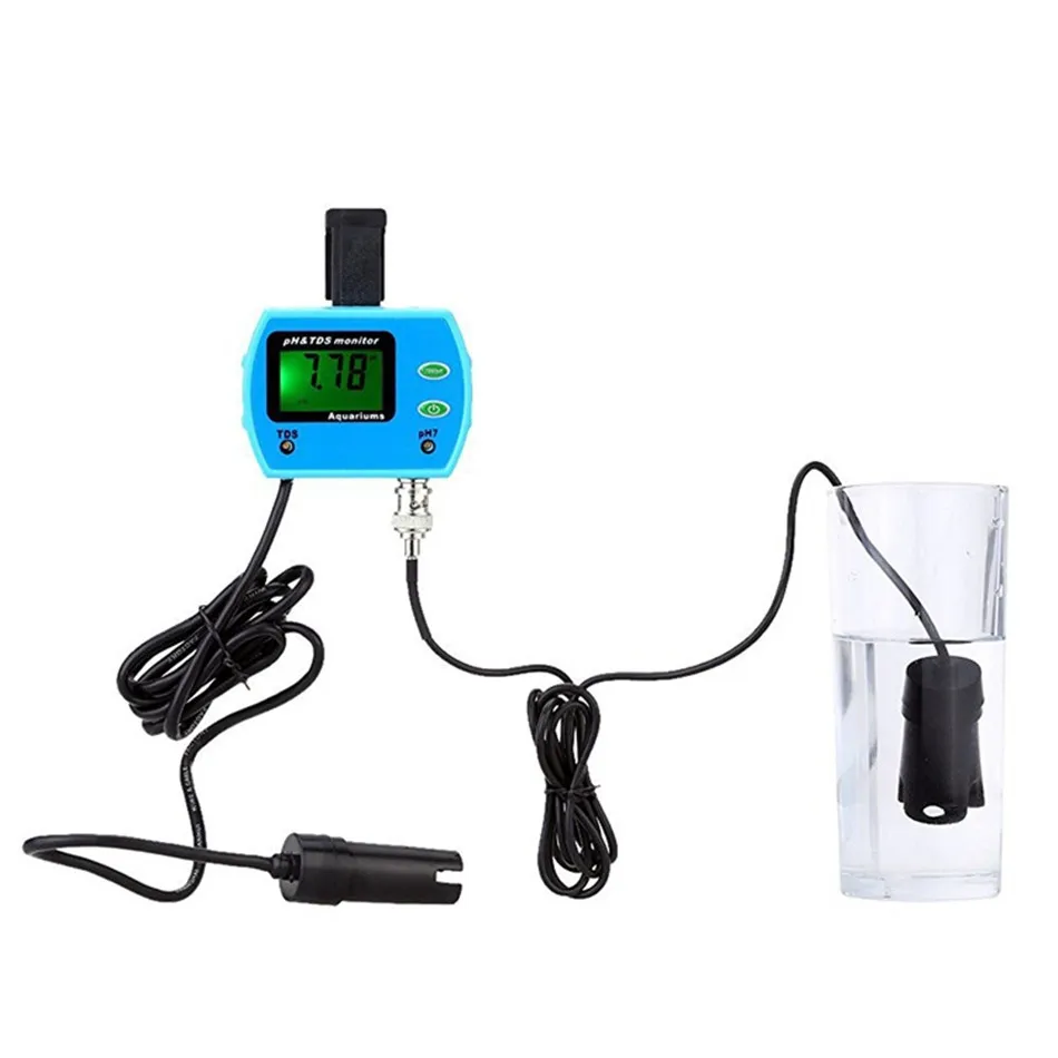 2-in-1 Functional Water Quality Test PH/TDS Hardness Heavy Metal Detection Online Meter | Инструменты