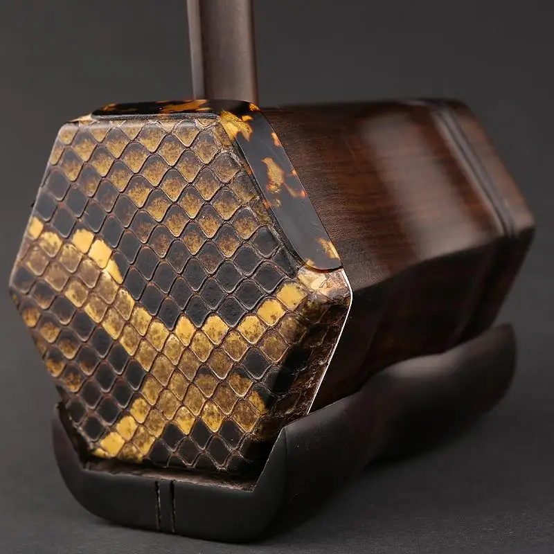 Черный палисандр erhu китайские Музыкальные инструменты Китай Две Струны для