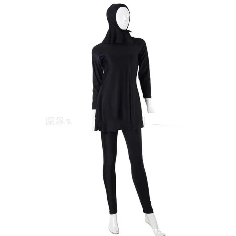 3XL S исламский мусульманский костюм Купальники дешевые купальники с высокой