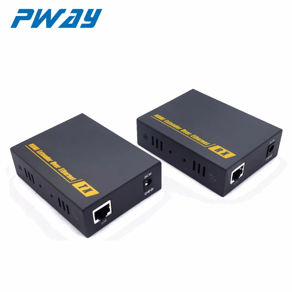 HDMI удлинитель USB 1080P @ 60 Гц 120 м IP KVM CAT5e/6 Rj45 Ethernet TCP сплиттер PWAY PW DT103KM|kvm extender|ir cable