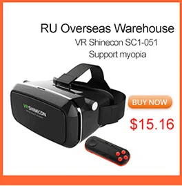 Shinecon VR 2,0 Google Cardboard мобильные 3D очки виртуальной реальности Гарнитура захватывающий шлем коробка крепление на голову для 4,7-6 'телефона