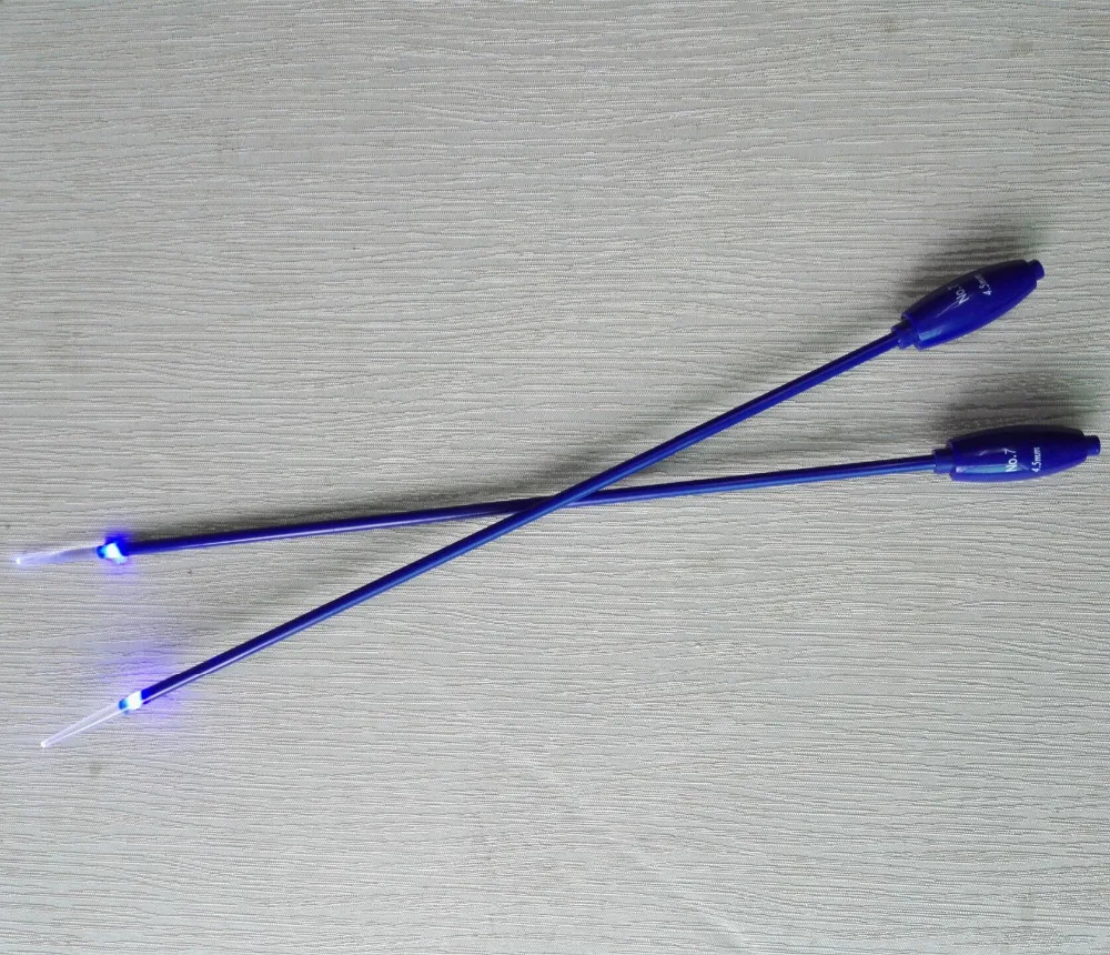 Пластиковые спицы для вязания крючком 4 5 мм со светодиодной подсветкой|crochet hook