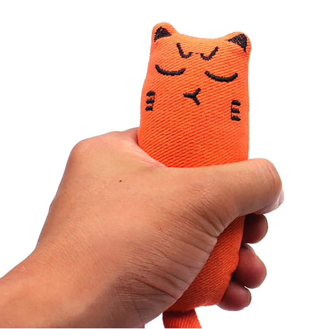 Кошка шлифовальные кошачьи игрушки Забавный интерактивный плюшевый Кот игрушка
