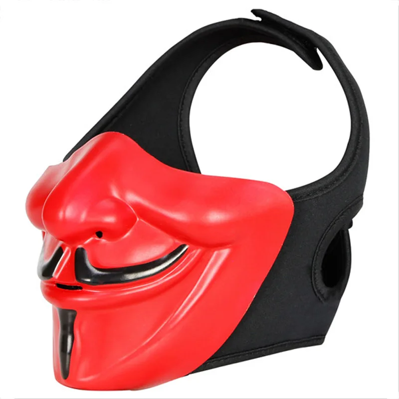 Новая стильная тактическая крутая полумаска для страйкбола маска пейнтбола