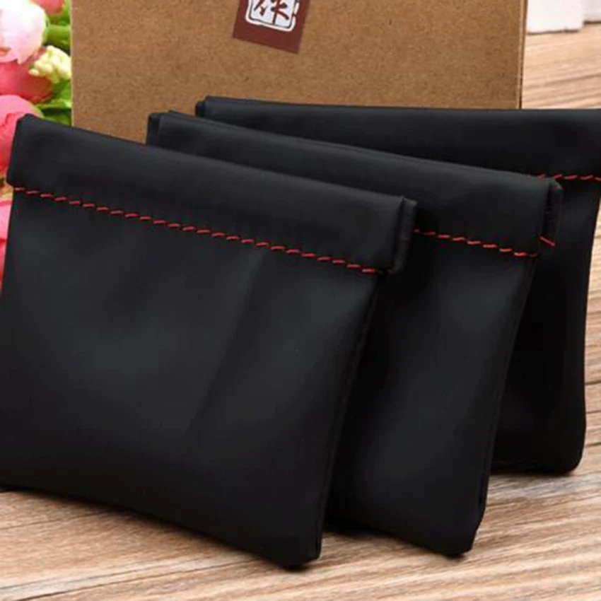PU Leather Earphone Bag Waterproof Headphones Storage Bags Mini Zippered Case Ear Pads USB Cable | Электроника