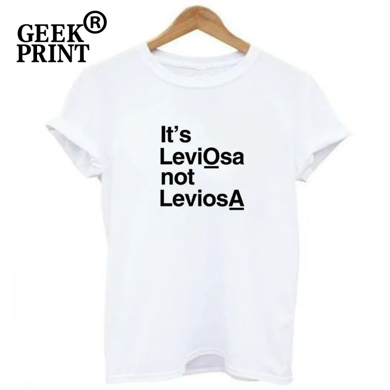 Женская футболка В магическом стиле it LEVIOSA NOT модная в Харадзюку Прямая