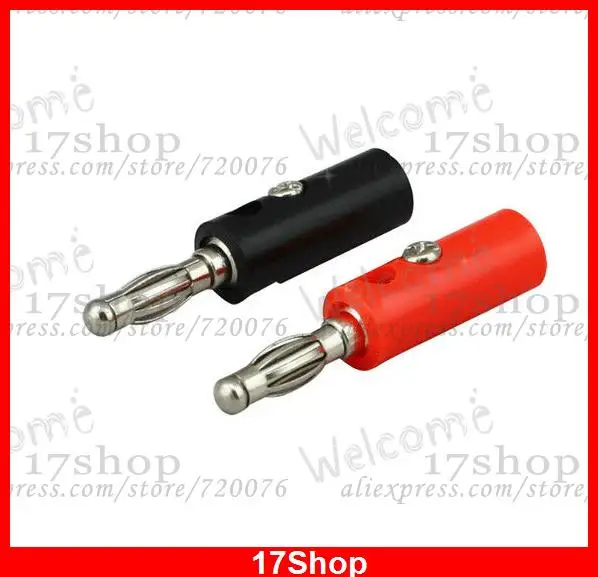 

200 шт. 4 мм разъем типа «банан» для связывания усилителей динамика