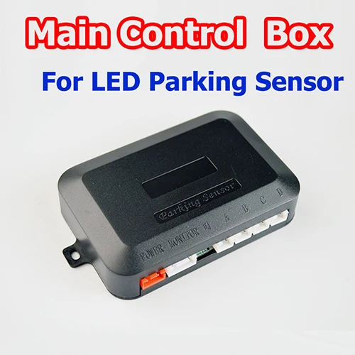 For LED Hipppcron автомобильный парковочный датчик, компоненты, блок управления/зуммер/светодиодный/ЖК-дисплей для заднего резервного радара, индикатор звукового оповещения - Название цвета: For LED