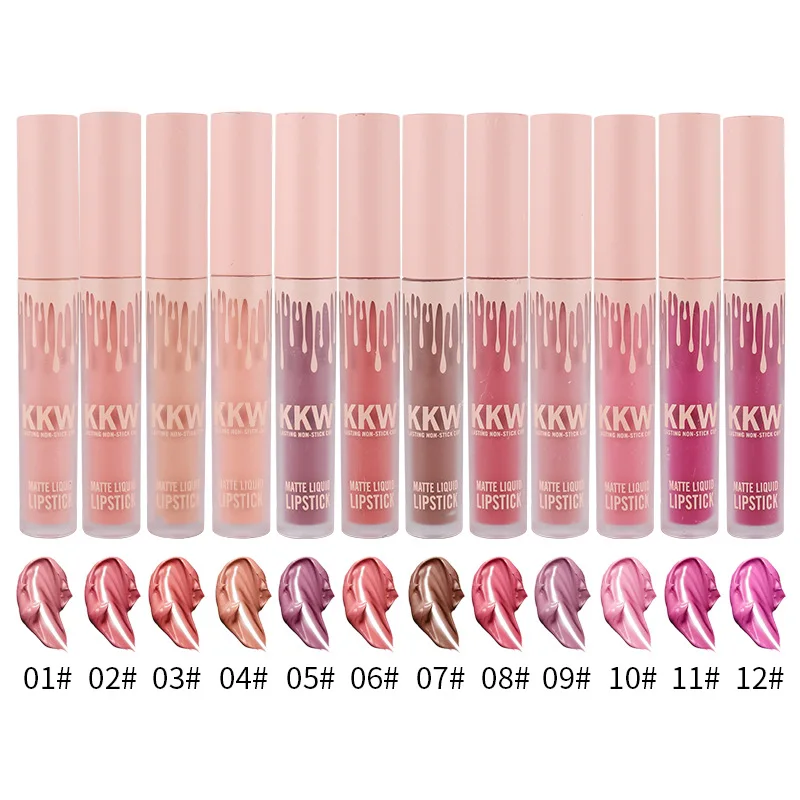 Новая помада Кайли Дженнер матовая Kkw Llipstick стойкая бархатная Помада для губ