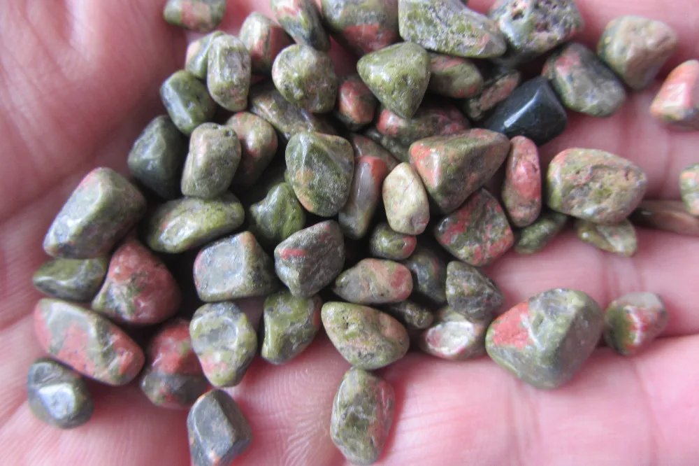 

100g Unakite Tumbled Bulk Stone Specimen