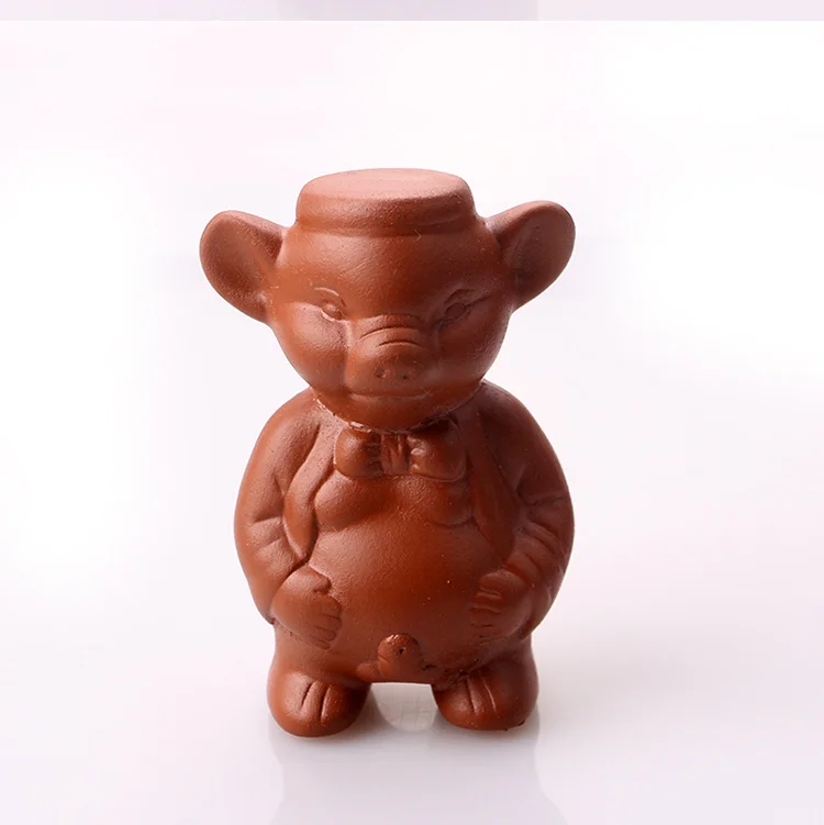04(1pcs) Ручной работы прекрасный мальчик чай домашнее животное украшения Чай для домашних животных церемония играть Китайский Исин фиолетовый глина Чай Аксессуары - Цвет: 04(1pcs)