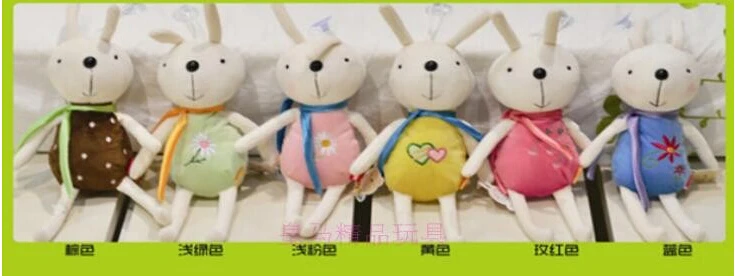 1 шт много цветов Улыбка кролик милый и симпатичный плюшевый игрушки Свадебные