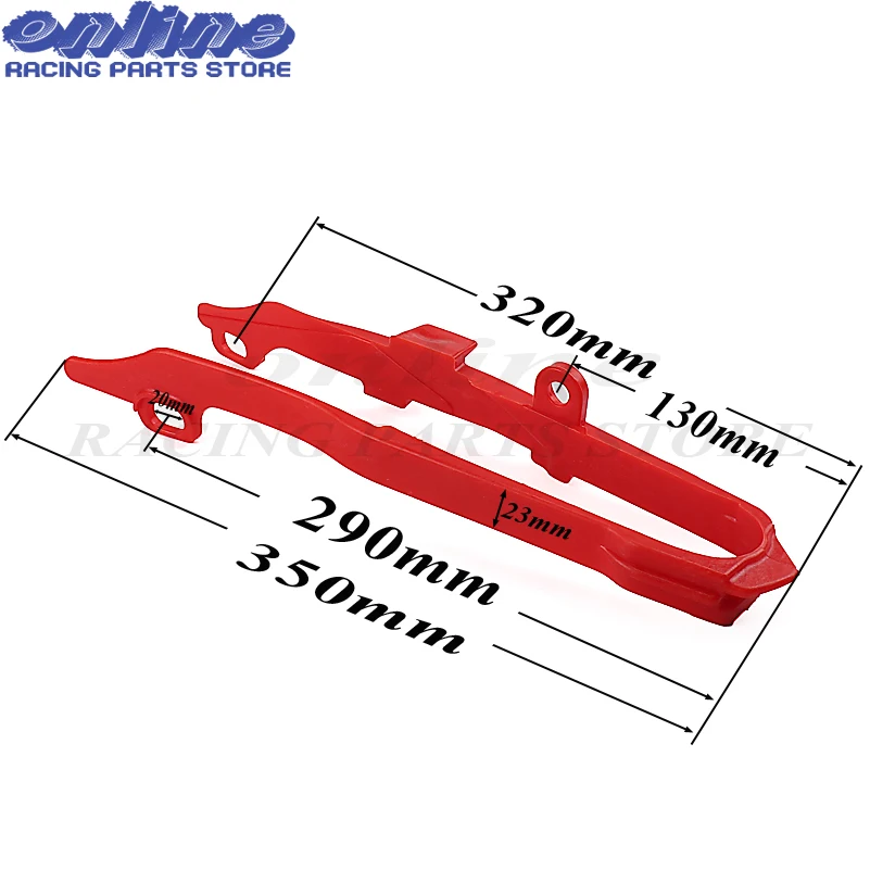 

Plastic chain slider guard for honda CRF250R 2004 - 2009 CRF250X 2005 - 2013 CRF450R 2002 - 2008 CRF450X 2005 - 2008