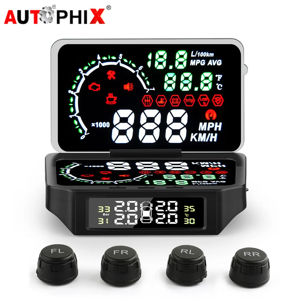 Диагностический инструмент Advanced OBD TPMS датчик давления в шинах тест скорость