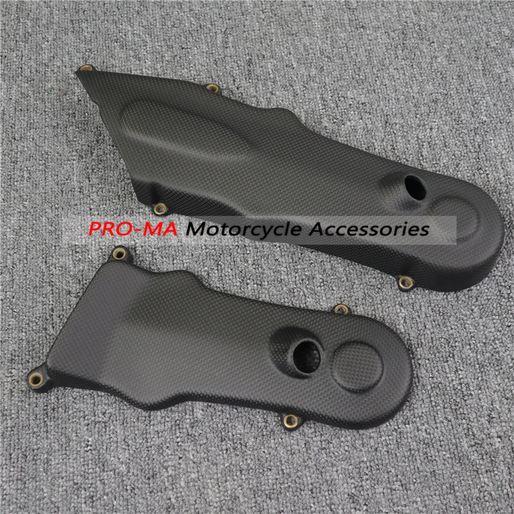 Motorcyclebelt чехлы из углеродного волокна для поездок на мотоцикле Ducati Hypermotard 1100 2007-2009 с принтом «Монстр» 1100 2008-2010 простой, матовый