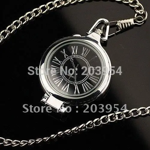 Бесплатная доставка Горячие 2015 под старину Винтаж Стиль стекло карманные часы