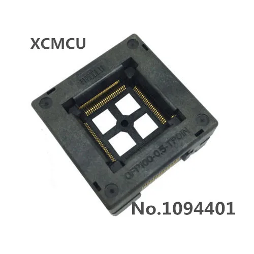 1 шт. * TQFP100 FQFP100 QFP100 сгорание в розетке тестовый адаптер IC Размер 14x14 мм Шаг 0 5