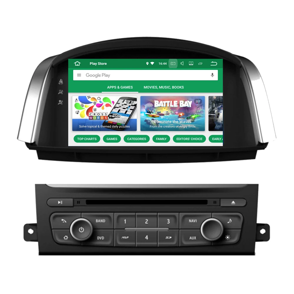 RoverOne Android 8,0 Восьмиядерный автомобильный Радио DVD gps для Renault Koleos сенсорный экран Android мультимедийный плеер головное устройство Wifi