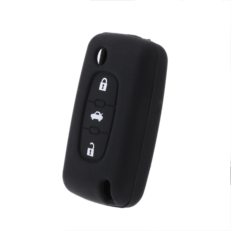 Складная фотовспышка с 3 кнопками для Citroen C2 C3 C4 Picasso Xsara C5 C6 C8|Футляр