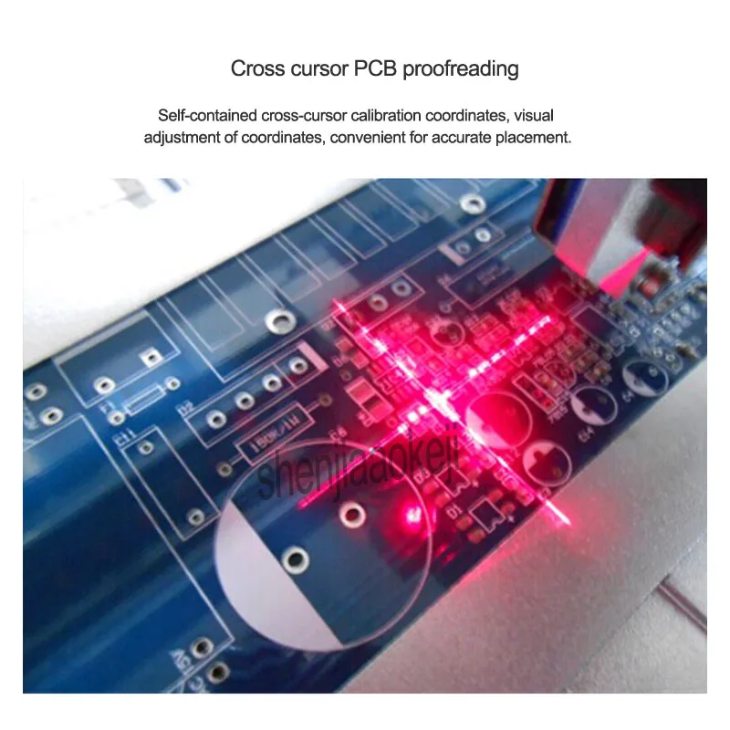 1PC Small CHM-T36 Placement Machine Automatic Intelligent Electric SMT Embeded IPC Desktop Ppick Place 110V/220V | Инструменты