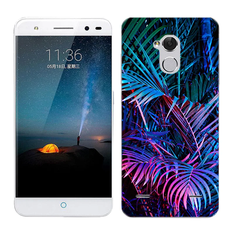 33 Мягкий силиконовый чехол для телефона zte Blade V7 Lite, прозрачный чехол с изображением Луны и земли, 5,0 дюйма, задняя крышка для zte Blade V 7 Lite, чехол - Цвет: 33