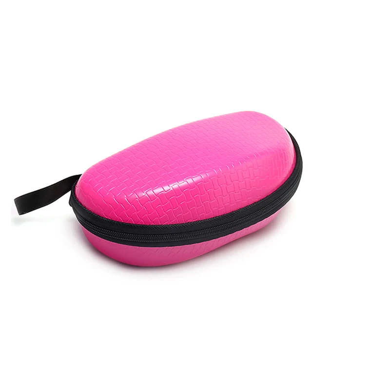 Pink MLLSE бренд для женщин и мужчин изысканные солнцезащитные очки коробки Retros Современный стильный кожаный чехол для очков портативный унисекс Чехол для очков s - Цвет: Pink