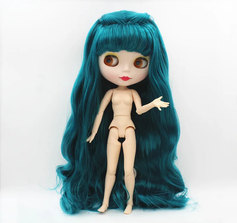 Blygirl Blyth Emerald green chang 19 шарнирных боди матовый корпус лица 1/6 кукла можно сменить