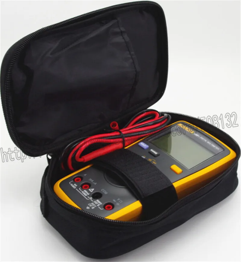 FLUKE 15B + цифровой мультиметр тестовый er DMM с тестовыми проводами TL75 мягкий чехол KCH17|fluke 15b|digital multimeter testerdigital |