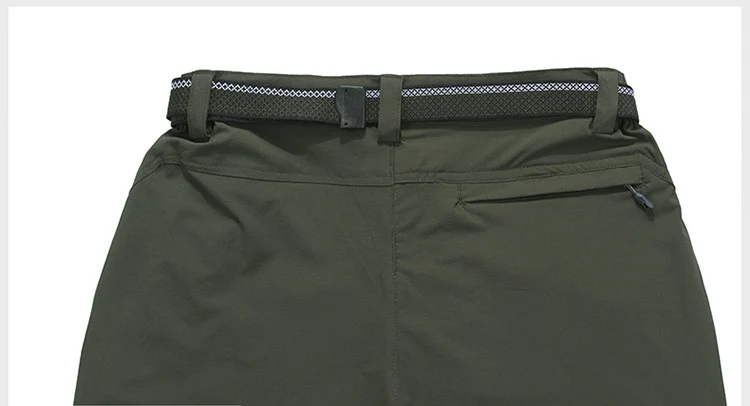 LoClimb размера плюс 8XL уличные походные брюки мужские летние стрейч водонепроницаемые брюки для мужчин рыбалка/треккинг/горные брюки AM012