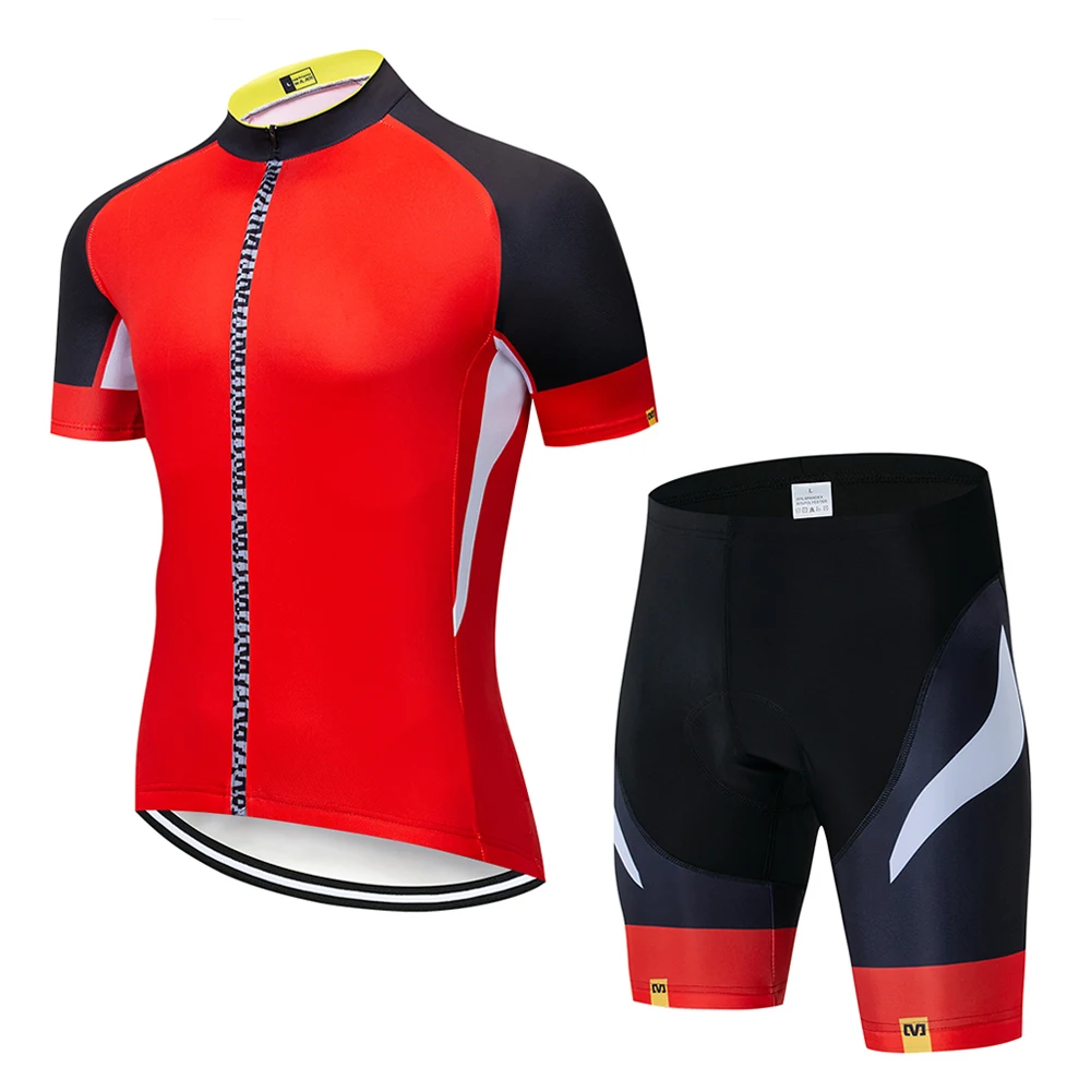 Mavic 2019 pro team men's summer breathable short-sleeved cycling Jersey suit ropa ciclismo bicycle casual wear shorts | Спорт и