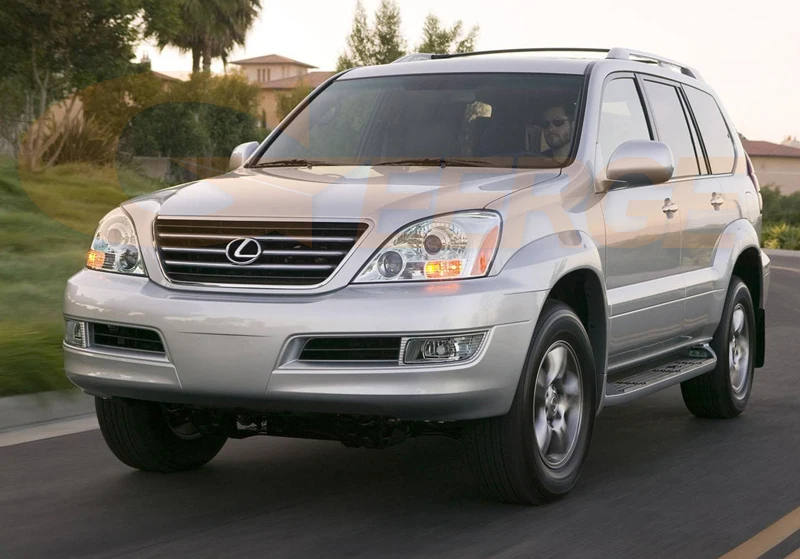 Для Lexus GX470 J120 2003 2004 2005 2006 2007 2008 2009 RF контроллер Bluetooth мульти-Цвет RGB комплект светодиодов «глаза ангела»