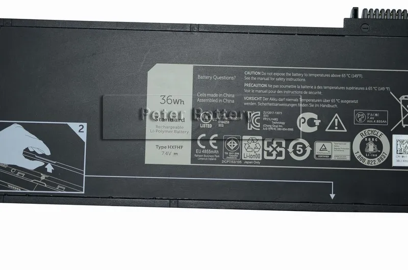 Оригинальный аккумулятор JIGU HXFHF для ноутбука DELL Venue 11 Pro (7130) (7139)|battery for dell|original laptop