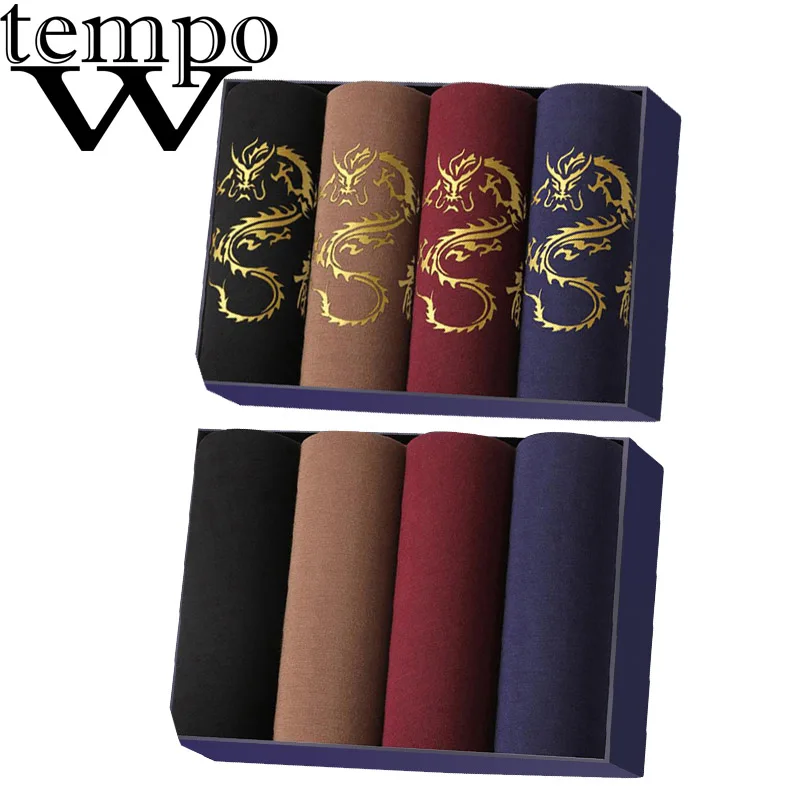 8 piece WTEMPO, 8 шт./партия, мужское нижнее белье, удобные трусики, мужские трусы-боксеры - Цвет: 8 piece