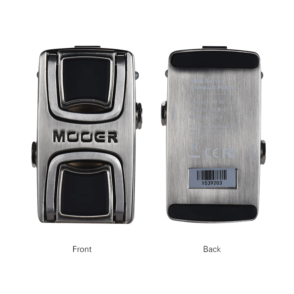 MOOER WVP1 LEVELINE гитарная педаль громкости чувствительность к давлению переключатель
