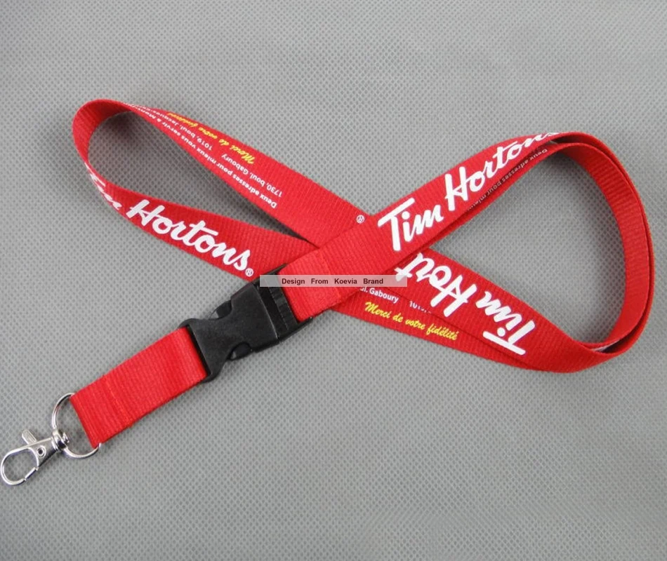 Ремешок на шею с принтом логотипа компании недорогой подарок для конференций и