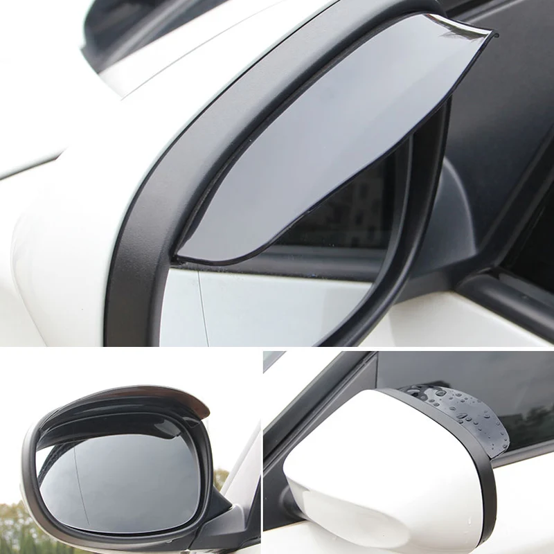 2 шт. Автомобильное зеркало заднего вида с дождевиком для Mitsubishi motors asx lancer 10 9 x