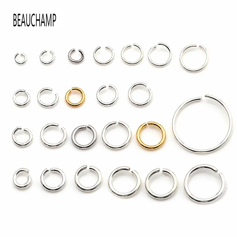 Ювелирные изделия BEAUCHAMP соединительные кольца для ожерелья открытые петли