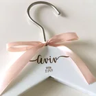 Индивидуальная вешалка для платья, Свадебная Вешалка, индивидуальная вешалка для невесты, вешалка для свадебной одежды подружек невесты, подарок на свадьбу