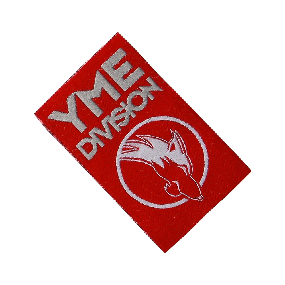 Индивидуальные этикетки для спортивной одежды на открытом воздухе шитья с