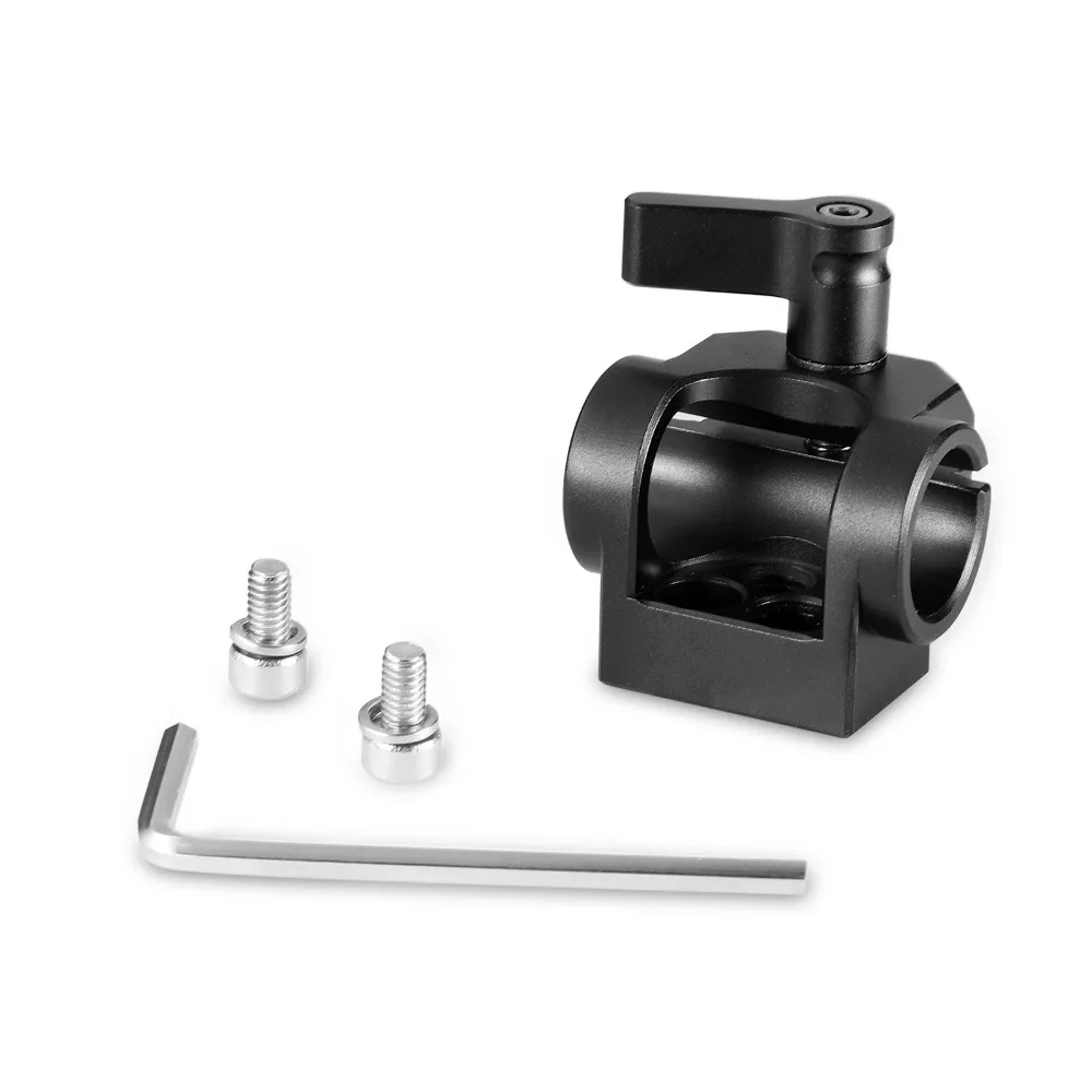 SmallRig 15 мм стержень зажим одиночный стержень крепление для EVF и микрофона-1995