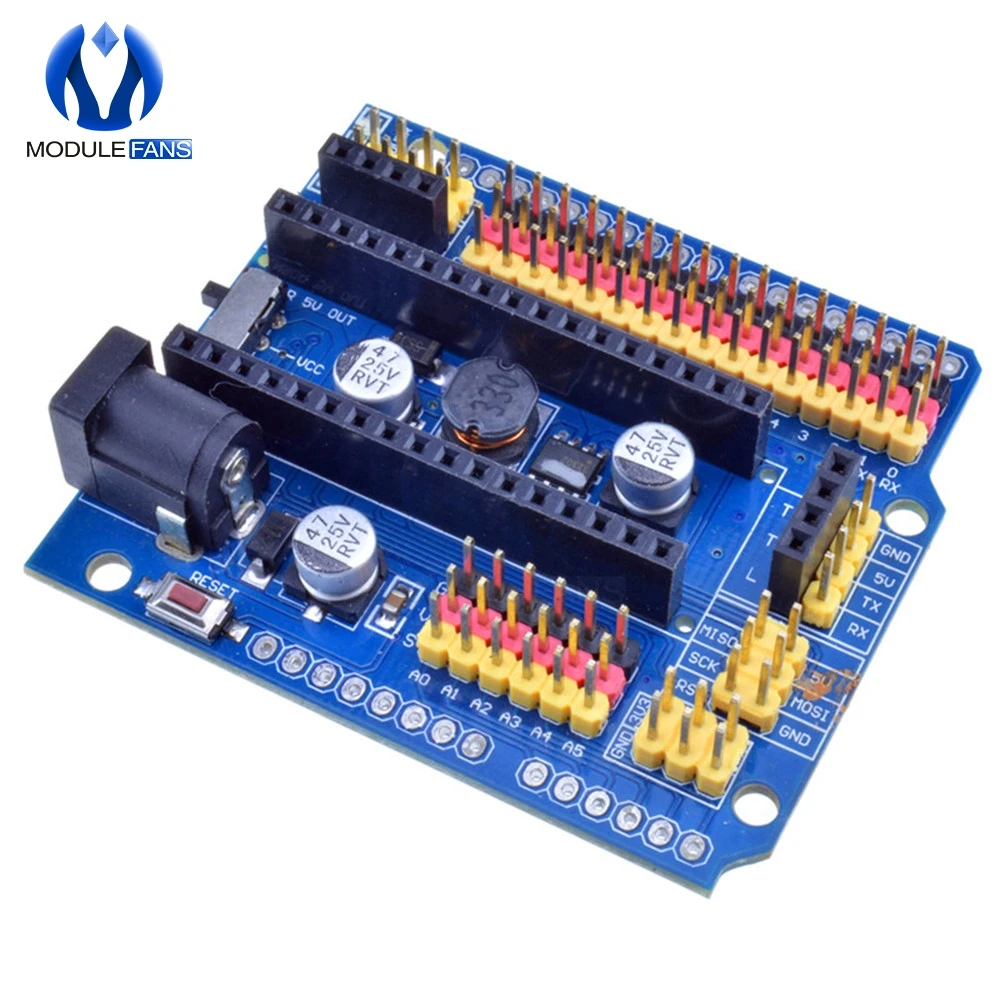 Модуль расширения для Arduino Nano v3.0 3 0 I/O IO модуль защиты микродатчика Uno R3 Leonardo one|uno