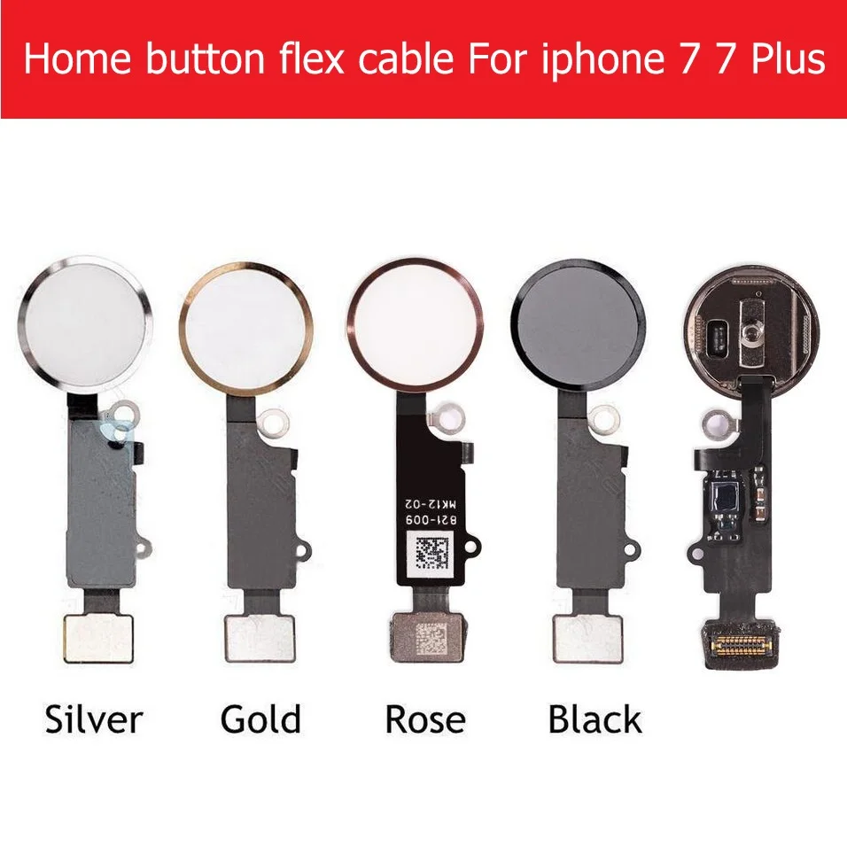 Кнопка домой гибкий ленточный кабель в сборе для iPhone 7 8 plus Главная клавиша