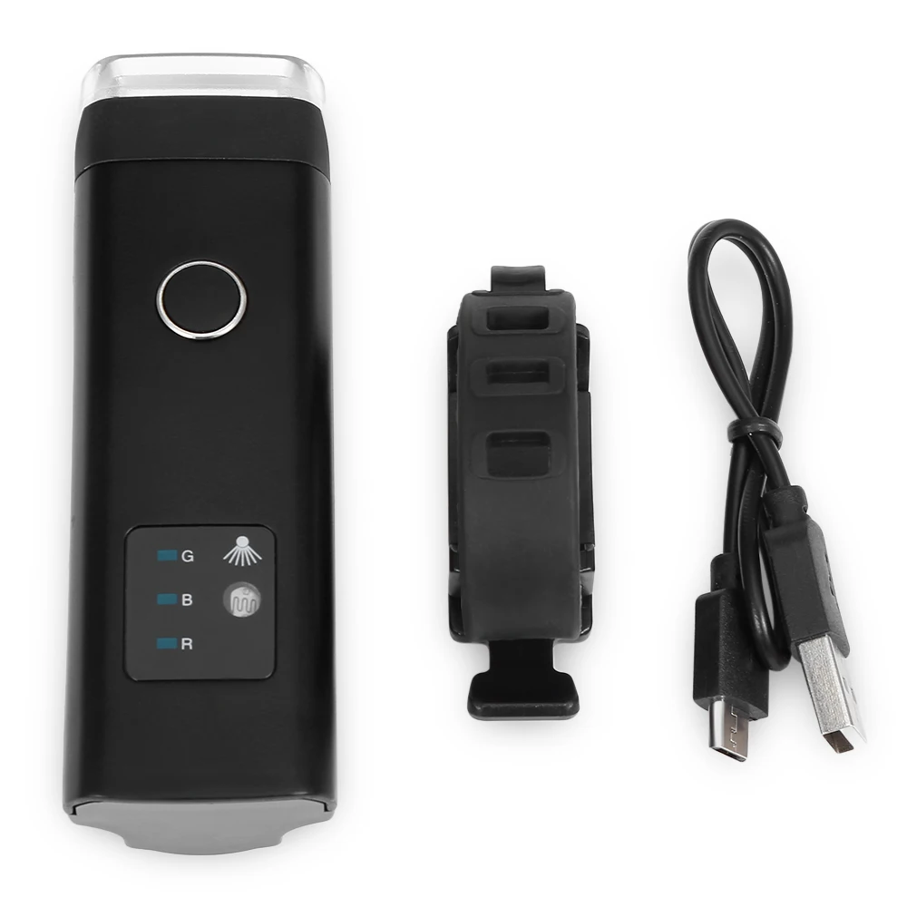 Водонепроницаемый велосипедный фонарь для велосипеда USB Перезаряжаемый