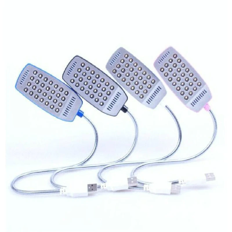 USB свет компьютерная лампа для портативного гибкого яркого мини 28 LED ноутбука
