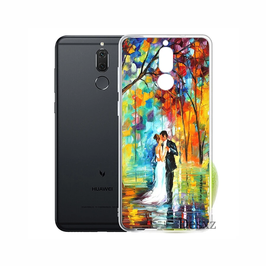 Gerleek Цветной картина маслом phoen чехол для Huawei Mate 10 20 Lite рro Y9 Y7 Y5 II Y6 премьер Nova 2i 3 3i в