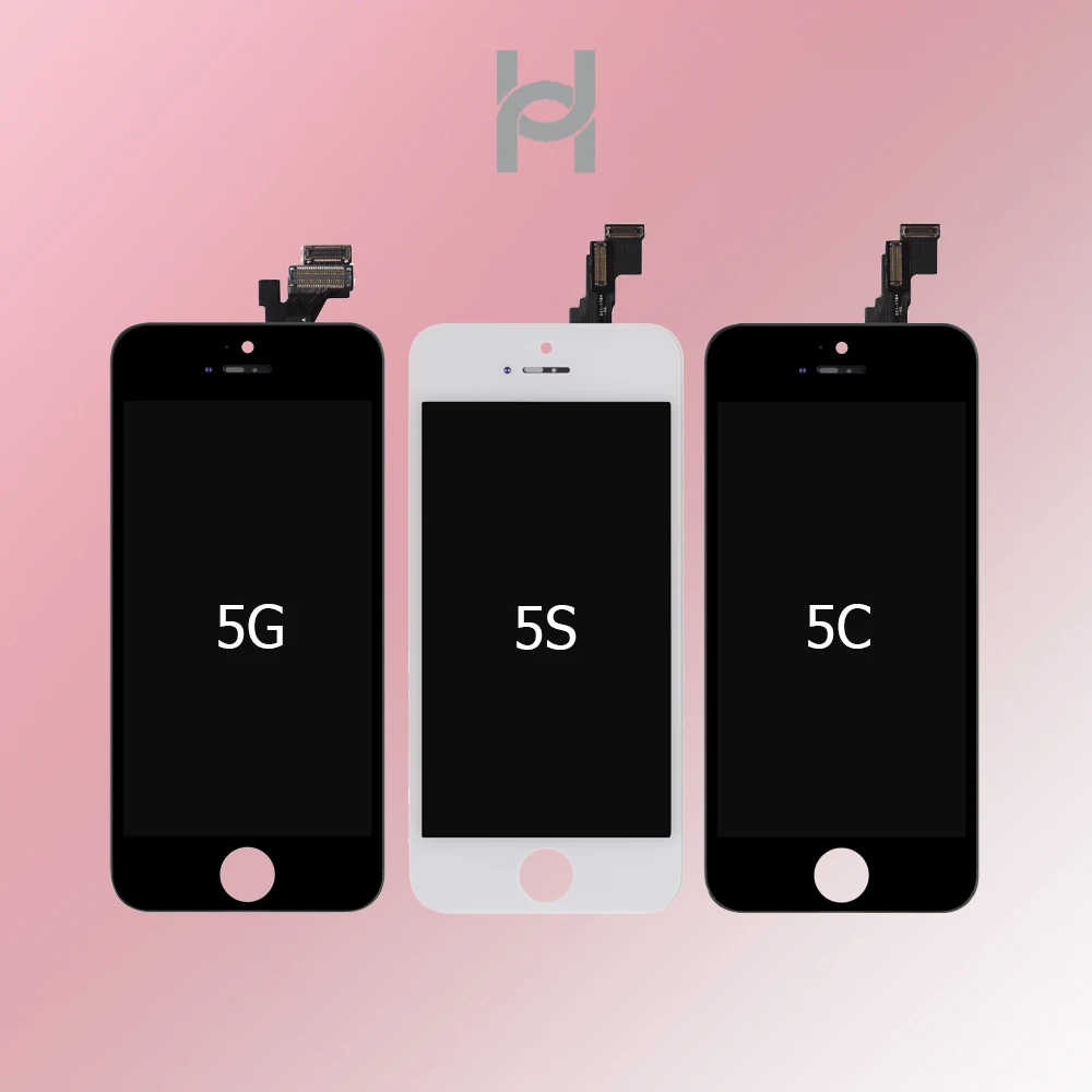 AAA Tianma lcd для iPhone 5 5S 5C дисплей кодирующий преобразователь сенсорного экрана в