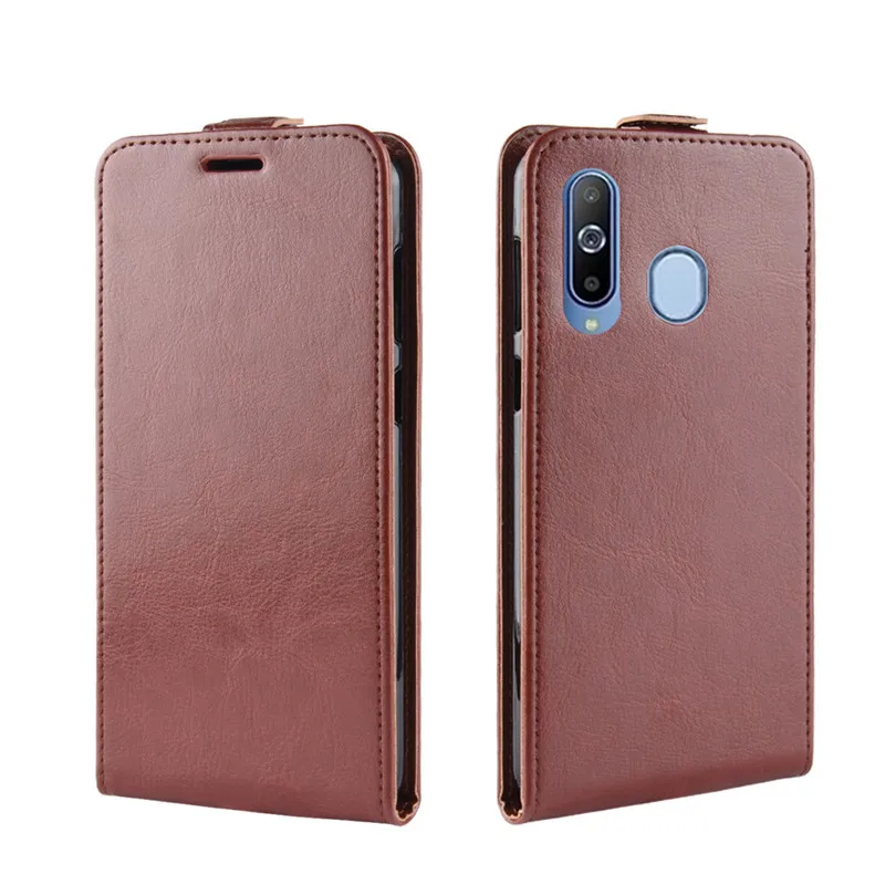 Для Samsung Galaxy A8S Чехол Флип Бумажник Обложка на заднюю панель из искусственной кожи