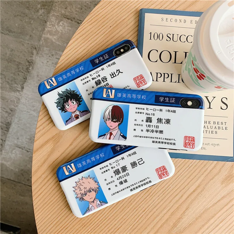Мягкий чехол My Hero Academy Midoriya для iPhone 6, 6s, 6plus, 7, 8 plus, чехол s, IMD, TPU, силиконовый чехол для iPhone 11 pro, X, XS, MAX, XR
