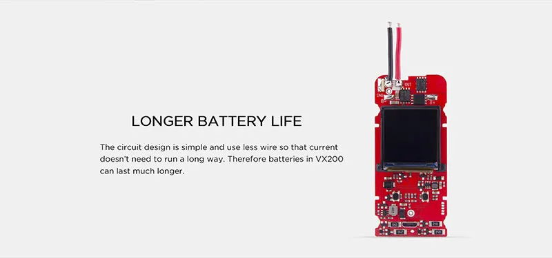 Augvape VX200 коробка мод 200 Вт 1,3 дюймов дисплей двойной 18650 батарея контроль температуры большая кнопка огня электронная сигарета моды